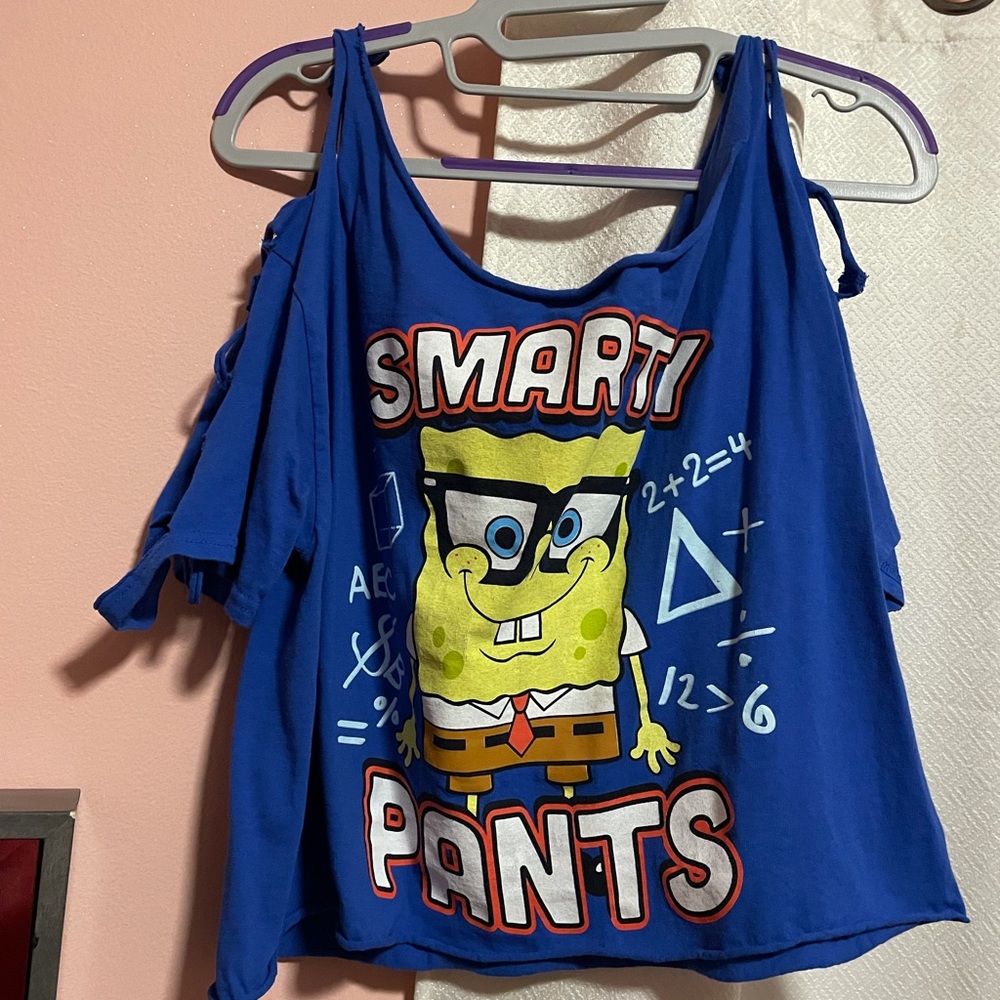Sponge Bob Off shoulder